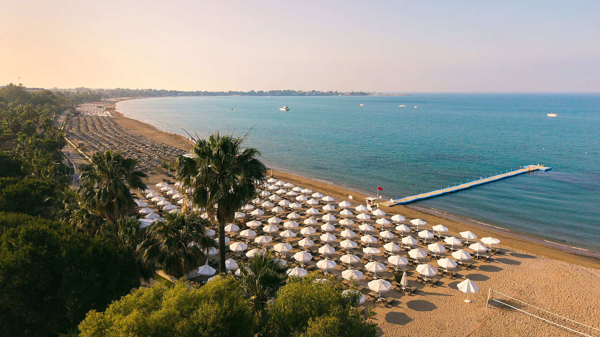 Rows of Shade, and the Sea Behind