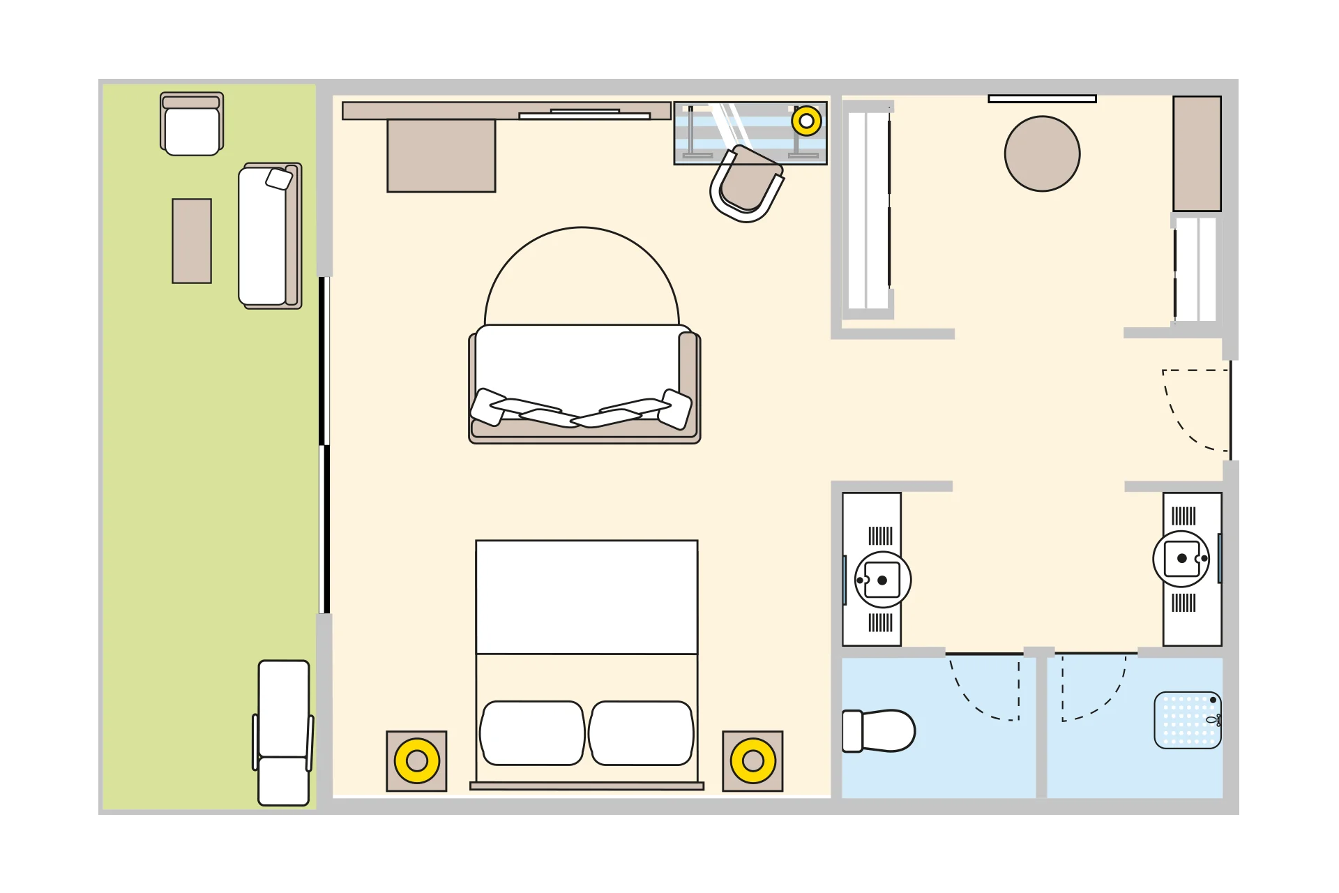 Premium Suite - ROOM PLAN