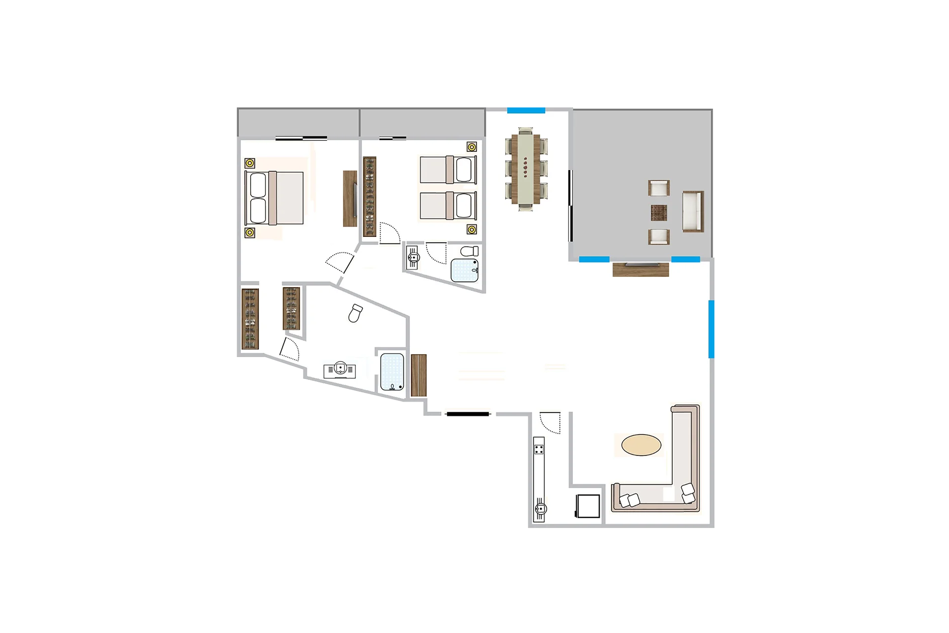 Apollon Süit - ROOM PLAN
