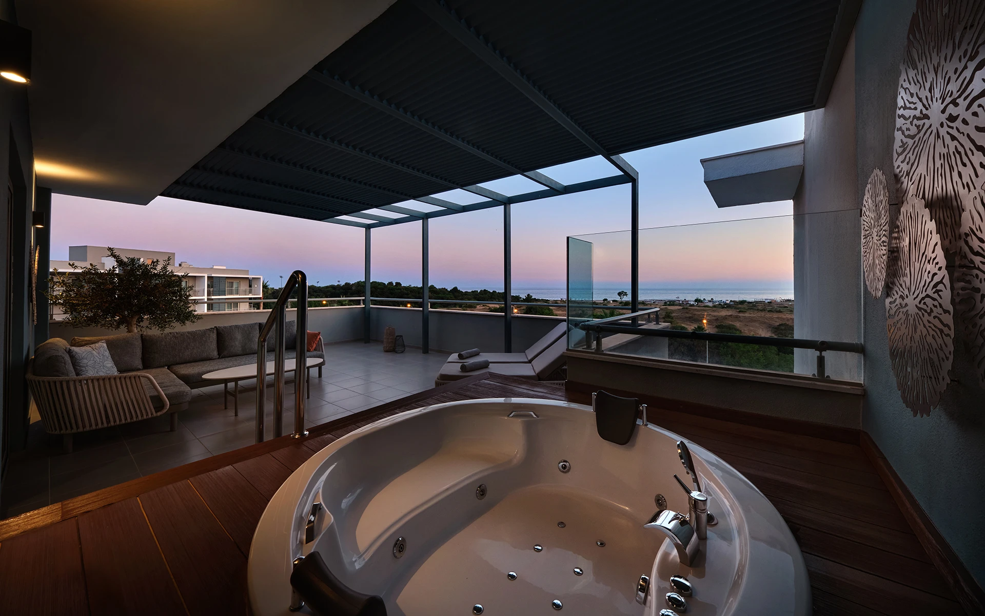 Penthouse Suite With Jacuzzi, Facing Sea And Ancient Theatre View