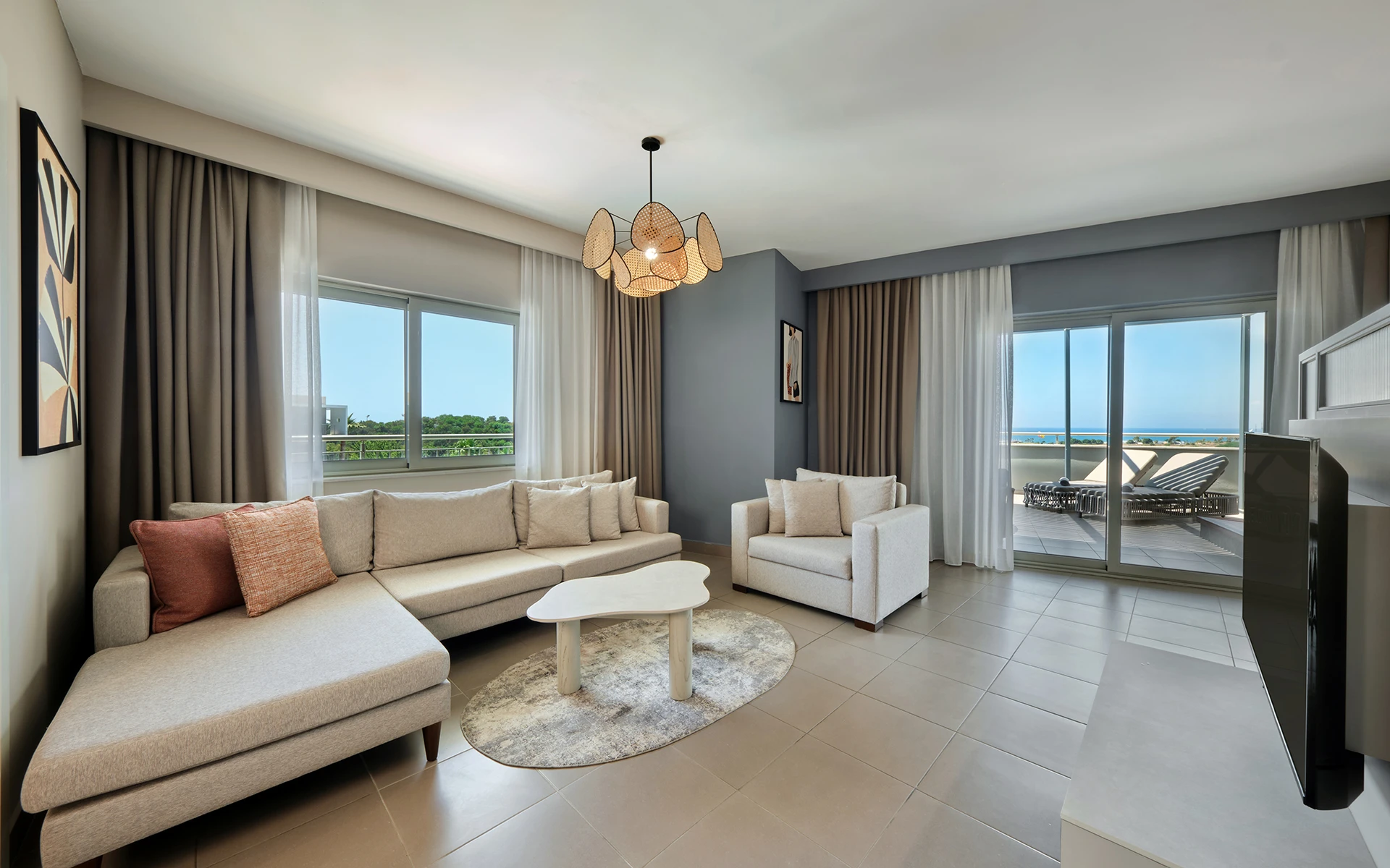 Penthouse Suite With Jacuzzi, Facing Sea And Ancient Theatre View